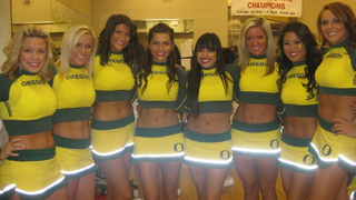 Ducks Cheerleader Full Of Liquid Cheer